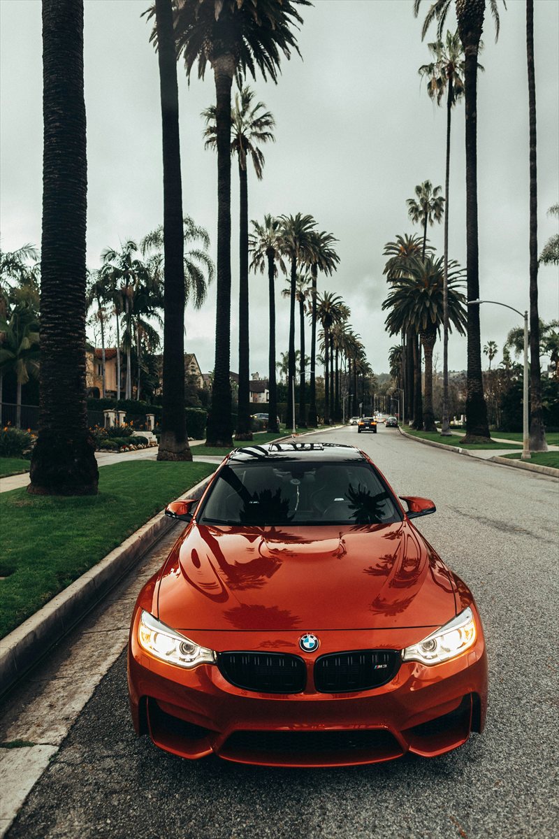 Picture of a Red BMW